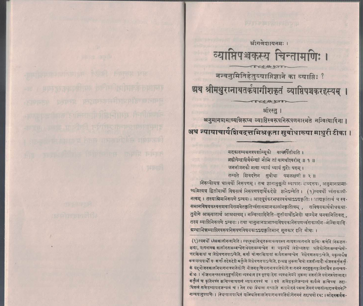 Mathuri Vyaptipanchakrahasyam tatha Sinhvyaghrlakshanrahasyam