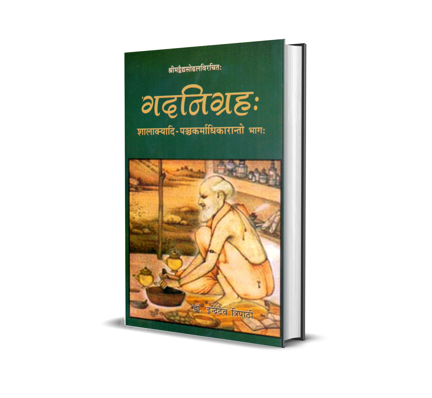 GADANIGRAHA-II Vol. ( by sri vaidya sodhala with the vidyotini hindi commantary by sri indradeva tripathi, edited by sri ganga sahaya pandey