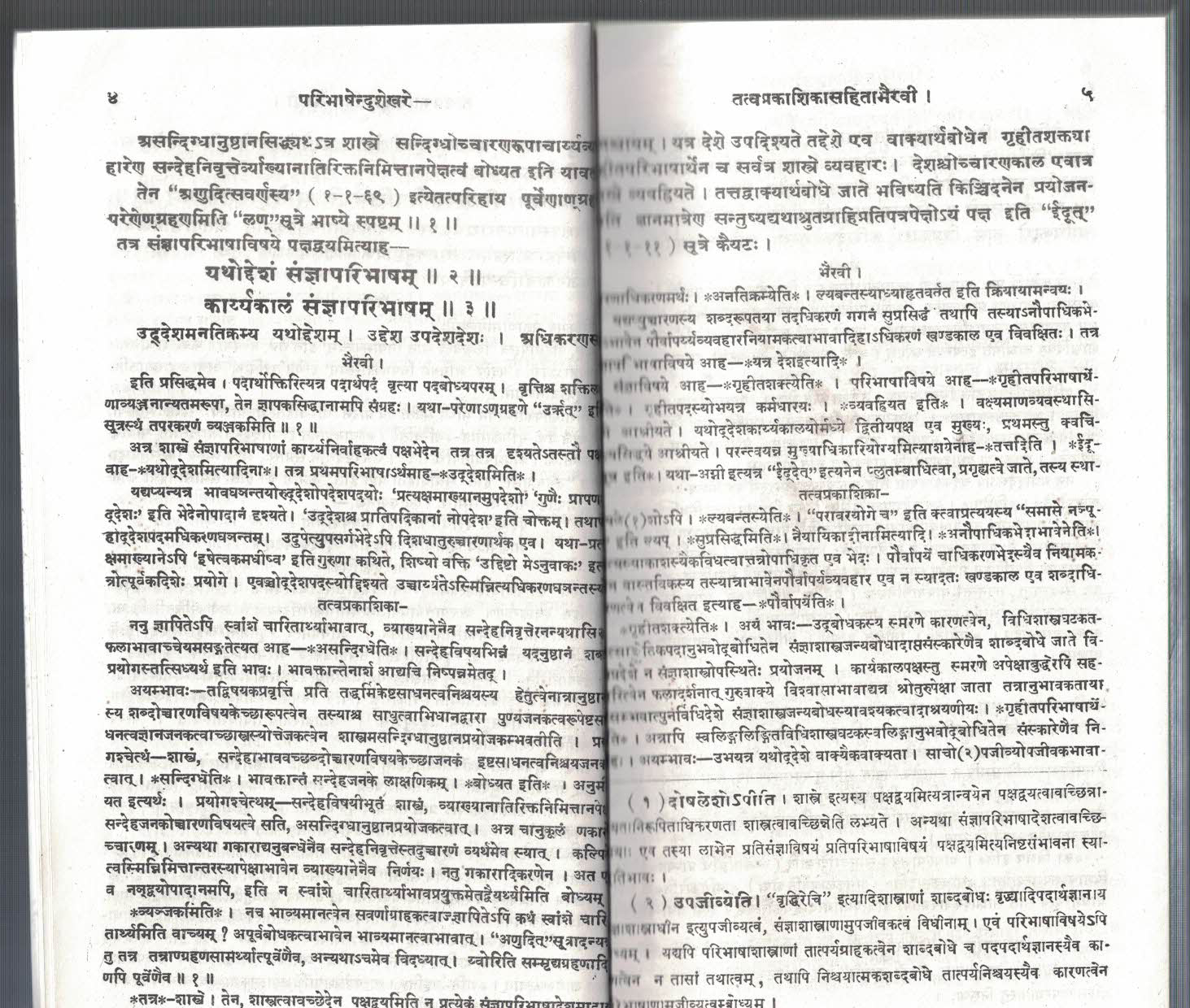 Paribhashendushekhar